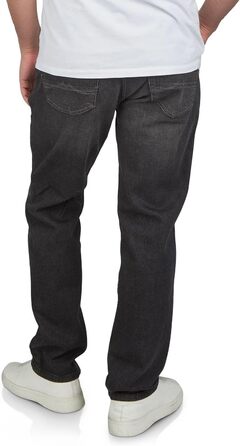 Джинси чоловічі Mustang Washington Stretch прямого крою, Denim Black (42W/34L)