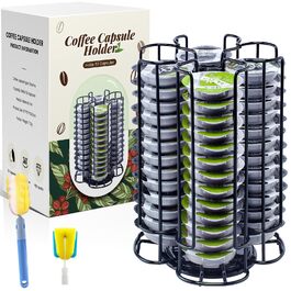 Тримач для капсул кави TegoVE сумісний з Tassimo, на 52 капсули, чорний