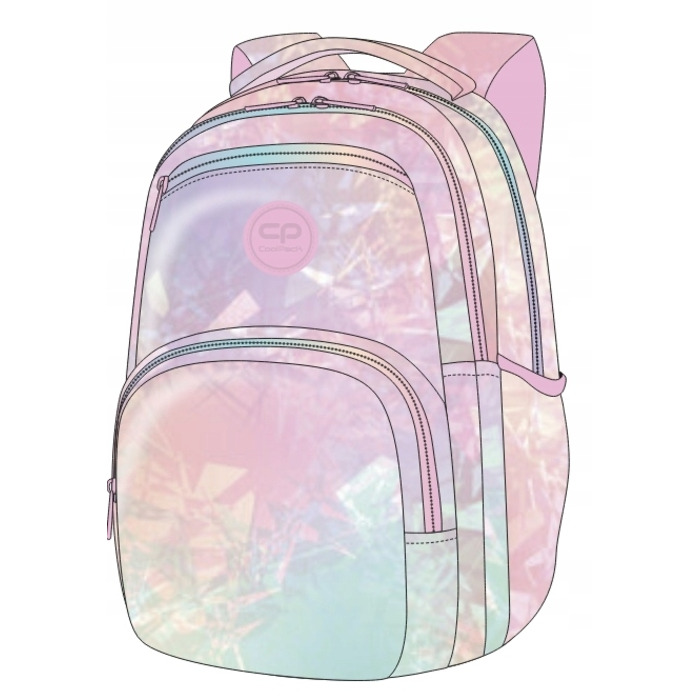 Багатофункціональний шкільний рюкзак CoolPack, багатоколірний, 23 л