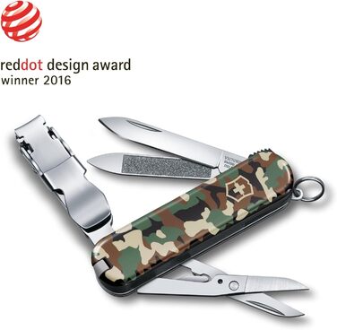 Мультитул Victorinox Nail Clip 580: 8 функцій, манікюр, педикюр, червоний
