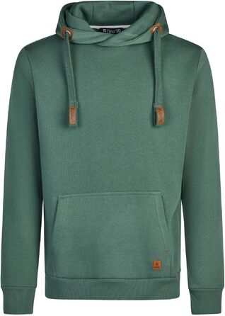 Чоловіче худі riverso Regular Fit RIVNiklas з перехресним коміром, Forest Green (темно-зелений), розмір XL