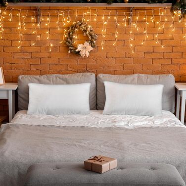 Utopia Bedding Pillow Set (2-Pack), 40 x 80 cm Sleeping Pillow, Breathable and Soft Pillow (White) 40x80 cm (2 Pack) White 2