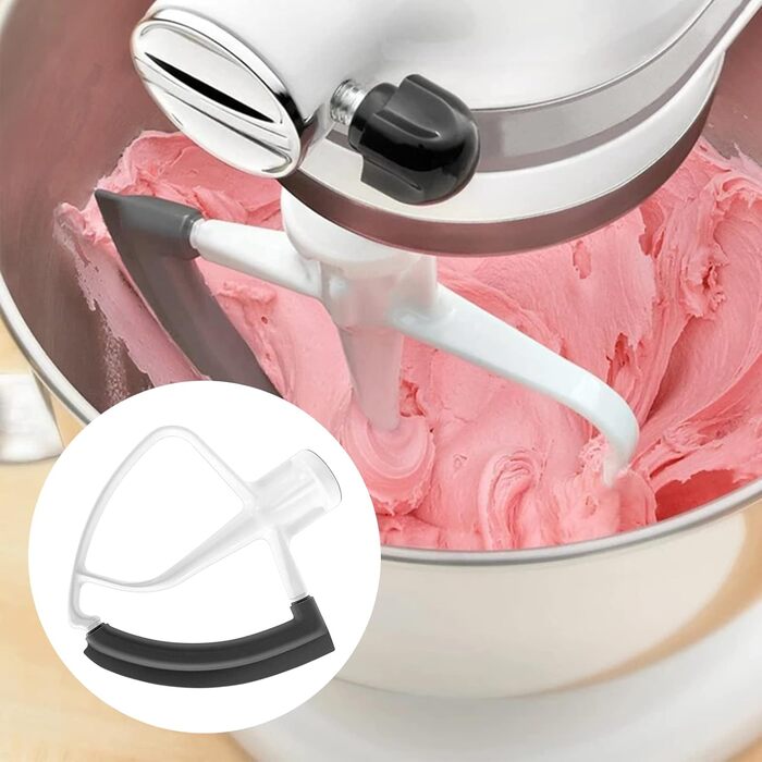 Плоский вінчик Flex Edge для міксера KitchenAid 5 Quart з силіконовою кромкою, насадка для міксера, аксесуар для кухонної машини