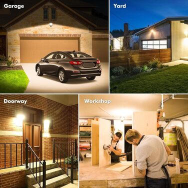 MEIKEE 15W LED Floodlight with Motion Sensor, Remote Control, 2700K Warm White, 150-1200 LM, Outdoor Floodlight LED, IP66 Waterproof Spotlight, Outdoor Light for Garden, Garage, Sports Field, 2PCS (60 Watt)