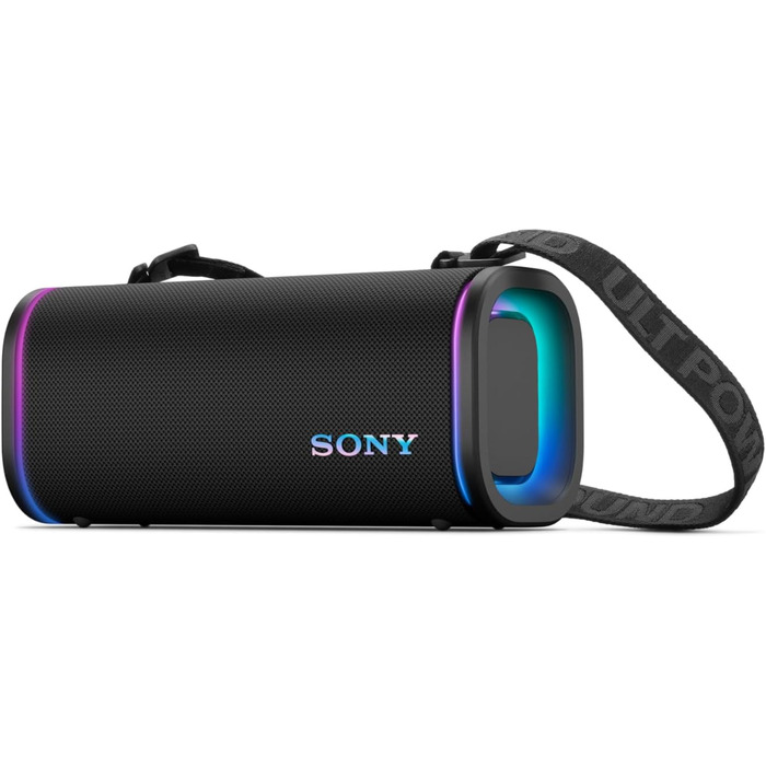 Sony ULT Field 5 – Портативна Bluetooth колонка з ULT Power Sound, IP67 (водонепроникна, пилозахищена, ударостійка), 12 год роботи, білий