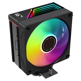 Jungle Leopard KF420 DGT ARGB: Повітряний кулер для CPU з RGB підсвічуванням, 120 мм, тихий PWM вентилятор, сумісний з Intel LGA 1700/1200/115X/1851/1366/2011, AM4/AM5 (чорний)
