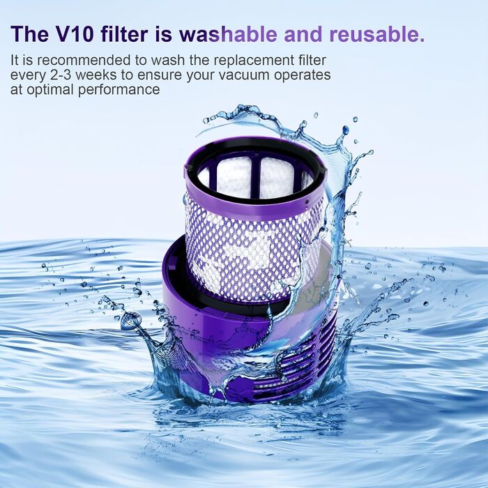 Замінний контейнер для пилу до пилососа Dyson V10 SV12 SV13 SV27, з HEPA-фільтром та насадкою, аксесуари для Dyson V10