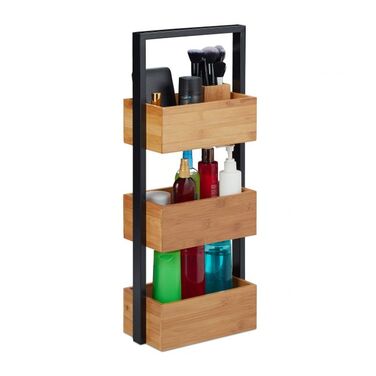 Relaxdays Bamboo 3-Tier Tray