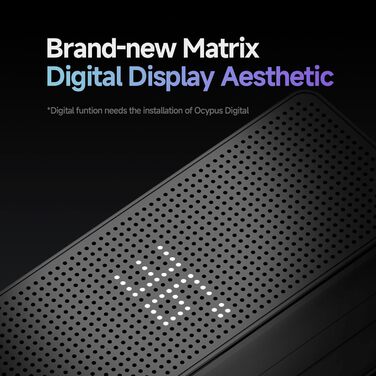 Ocypus Iota A62 BK: Кулер для CPU з цифровим дисплеєм, 6 heatpipes, 2 x 120mm вентилятори, підтримка AMD AM4/AM5, Intel LGA 115X/1200/1700/1851