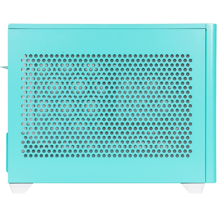 Корпус Mini-ITX Cooler Master MasterBox NR200P Caribbean Blue з загартованим склом, вертикальним кріпленням GPU та покращеною вентиляцією