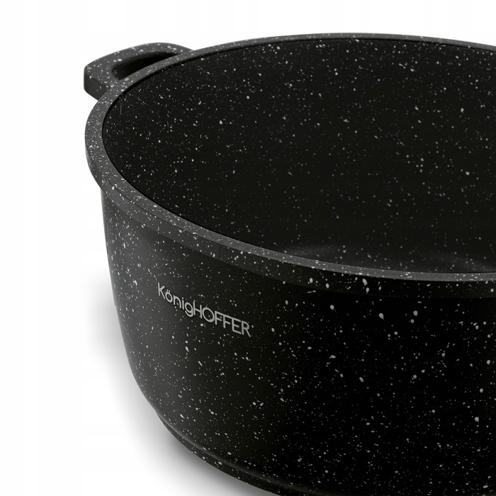 Традиційна каструля Konighoffer Pollo Black, 4,5 л