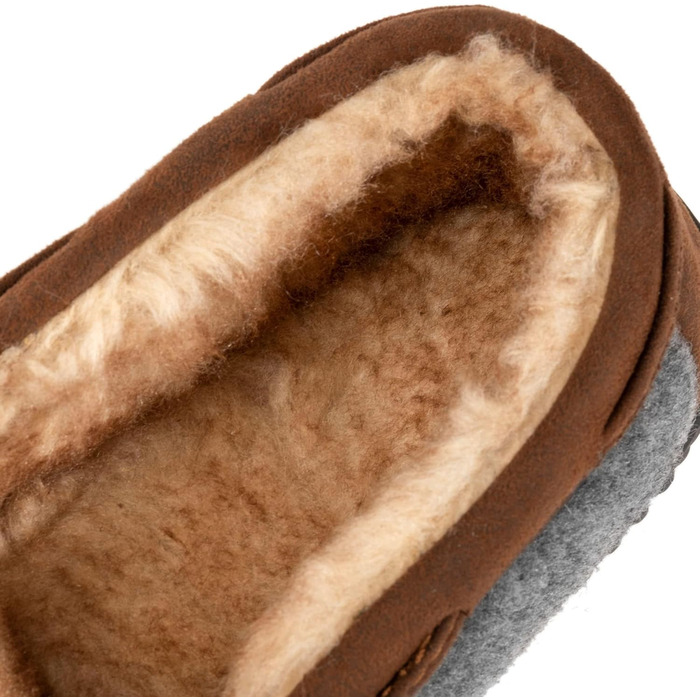 Чоловічі домашні тапочки-мокасини RockDove з піною з пам'яті, 45 EU, антрацит