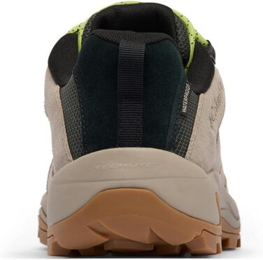 Чоловічі трекінгові черевики Columbia Redmond Iv Low Waterproof Mid Rise, 47 EU, Gravel Napa Green
