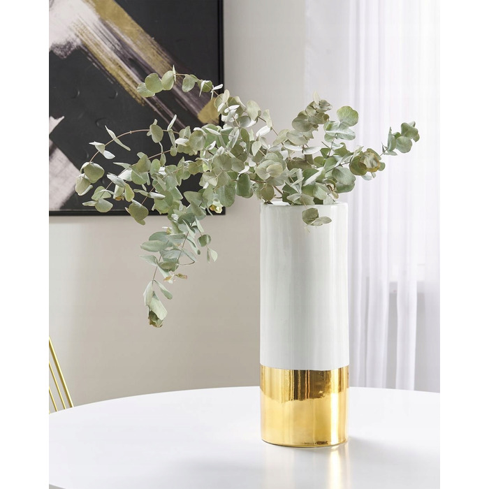 Керамічна ваза Beliani, 13 x 36 см