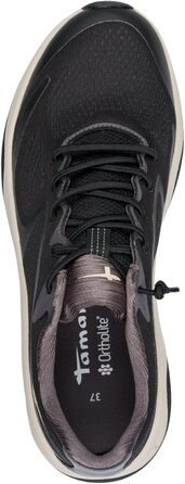 Черевики жіночі Tamaris на шнурівці Vegan (42 EU, Black Comb)