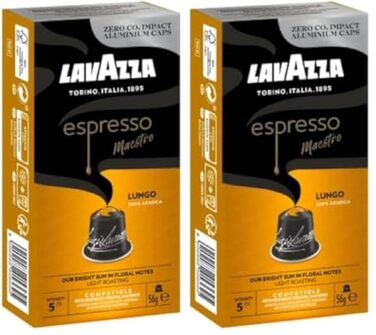 Кава Lavazza Espresso Maestro у капсулах для Nespresso Original, 100 шт, з нотками какао та карамелі, інтенсивність 8/13, темне обсмажування