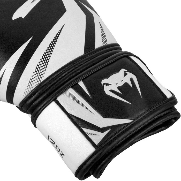 Боксерські рукавички Venum Challenger 3.0 (12 Oz, чорний/білий)