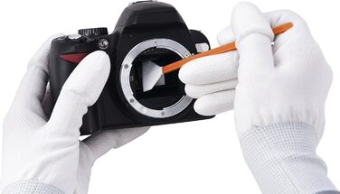 Набір для чищення камери Rollei Travel, 7-в-1: Lenspen, двірник, серветки, рідина для чищення об'єктивів. Підходить для DSLR, Sony, Nikon, Canon (сенсорне чищення Full Frame)