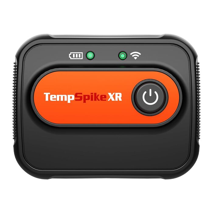 Бездротовий цифровий термометр для гриля ThermoPro TempSpike з 2 щупами, радіус дії до 600 м, перезаряджуваний, для м'яса, рідин, кухні та BBQ, без додатку
