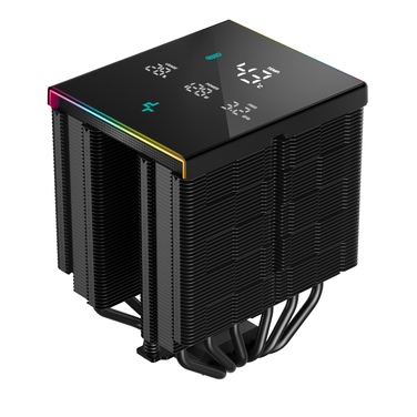 Кулер для процесора DeepCool AK620 Digital Pro, 2x 120мм, чорний