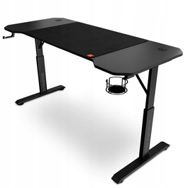 Ігровий стіл Trex E-Sports Stratos, чорний, 140x60 см