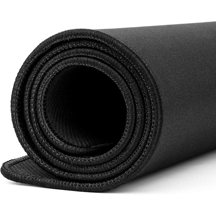 Килимок для миші Rii XXL Gaming, 900x400 см, великий, для ігор та офісу, чорний