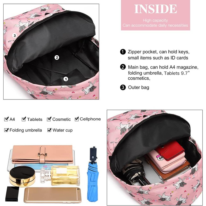 Жіночий рюкзак KONO: стильний, місткий, для школи, роботи, подорожей. Сумка-рюкзак з канвасу для підлітків та дорослих. Vintage дизайн.