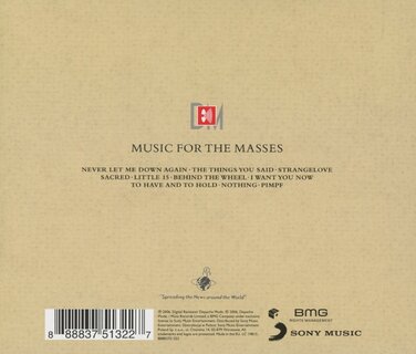 Depeche Mode - Music for the Masses [Вінілова платівка LP]