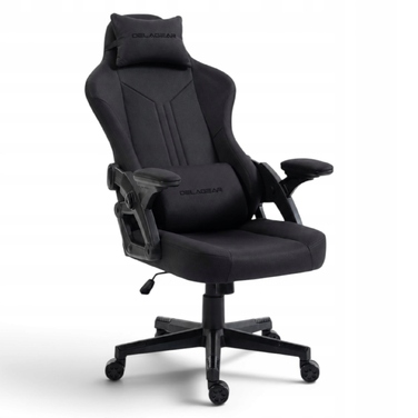 Ігрове крісло Delagear G 414, чорна тканина