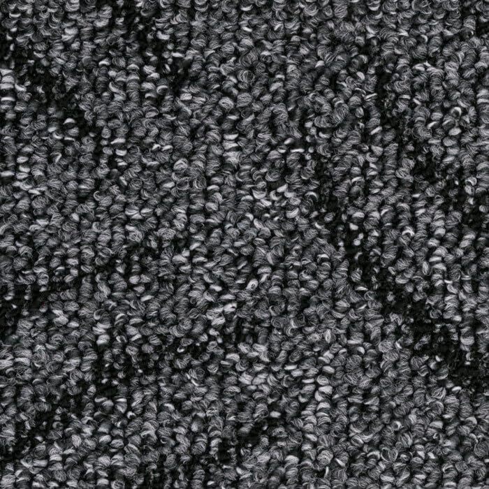 Ступінчасті килимки для сходів Prerow від Kettelservice-Metzker, напівокруглі, антрацит, 15 шт.