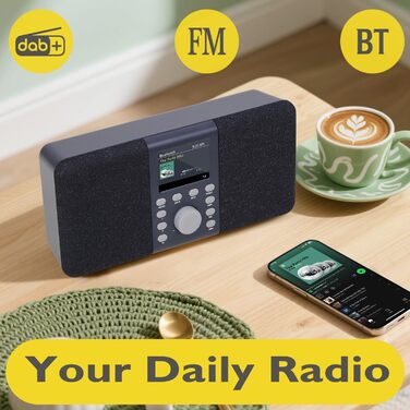 MD5 Портативне DAB радіо з Bluetooth 5.3 та 2.4