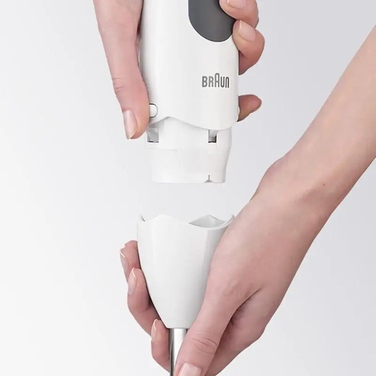 Ручний блендер Braun MQ3145, 750 Вт, білий