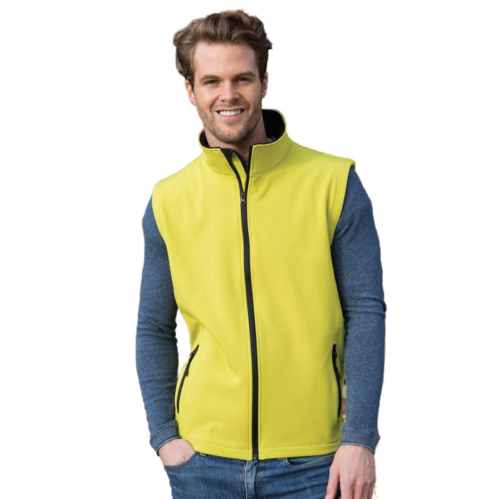 Унісекс жилет Softshell Result R232m для друку, антрацит/чорний, розмір S