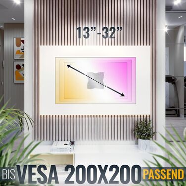 Кріплення для телевізора RICOO S5244: поворотне та нахильне, для телевізорів 32-55 дюймів, чорний, VESA 400x400, до 50 кг