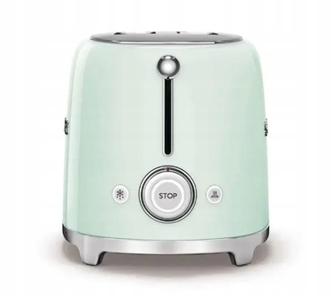Тостер Smeg 50's Style TSF01PGEU на 2 скибки, пастельний зелений