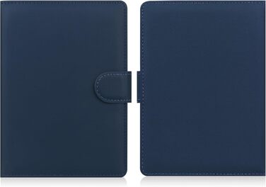 Чохол для Kindle, Kobo, Pocketbook, Tolino, Sony eReader (6.8'') з підставкою, шкіра, блакитний