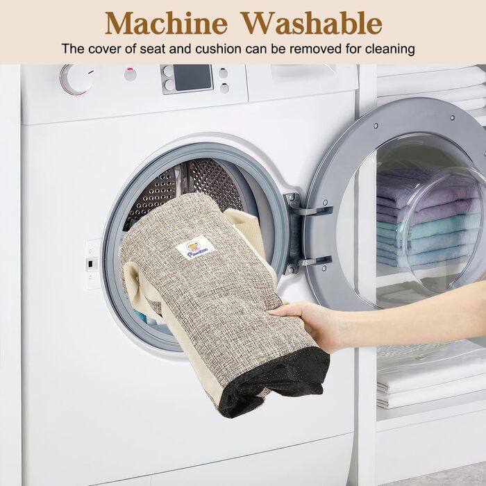 Автокрісло для собак Pawaboo: зручне ліжко-переноска для маленьких собак до 11 кг, коричнево-бежеве