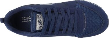 Кросівки Skechers OG 85-Goldn Gurl Navy Suede Mesh Nylon Silver Trim, 39.5 EU