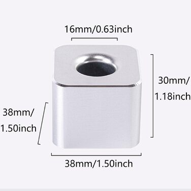 TopHomer Mini Pen Holder for Desk, Aluminum Alloy, Pen Stand, Single Pen Holder, Desktop, Creative Ornament, Desktop Organizer for Office, School, Home, Toothbrush Holder, 4 Pack (3 Pieces Black)