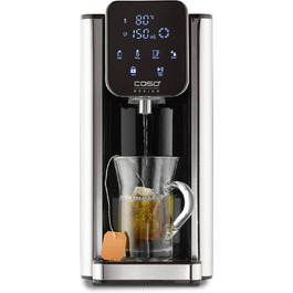 CASE Hot Water Dispenser - Test Result: very good - hot water in seconds - saves up to 50% energy compared to kettles - 8 volume settings - kettle with temperature setting (HOT 7)