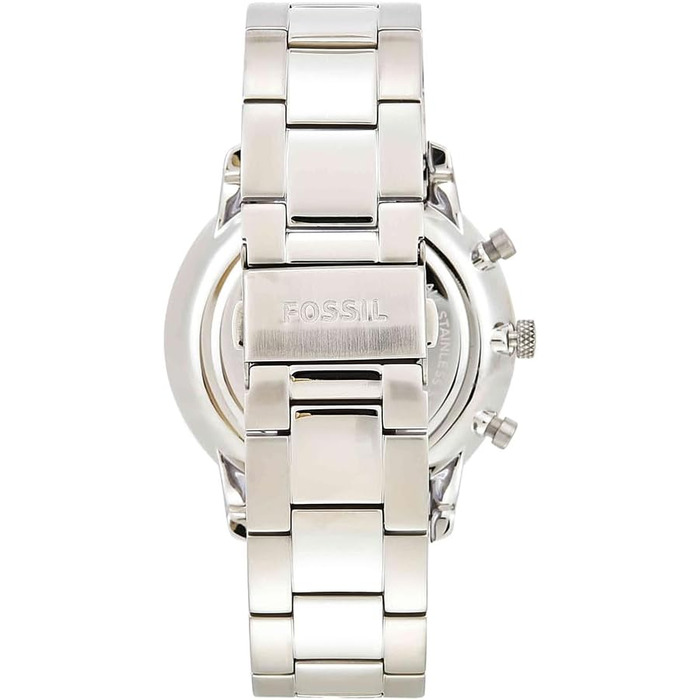 Годинник чоловічий Fossil Neutra Chronograph, сріблястий браслет, кварцовий механізм