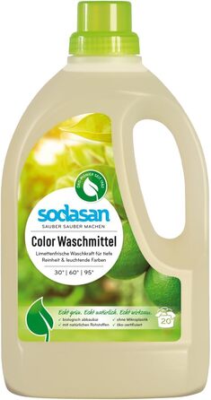 Рідкий засіб для прання кольорових речей Colour Laundry Liquid Lime, 3 л