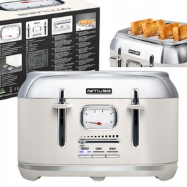 Тостер Muse MS-131SC, бежевий, 1800 Вт