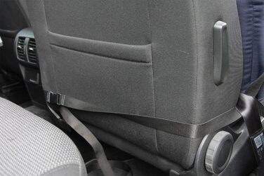 Автоматик для собак Mayaadi-Home: крісло-ліжко для собак з штучної шкіри, чорний, розмір M (50x45 см)