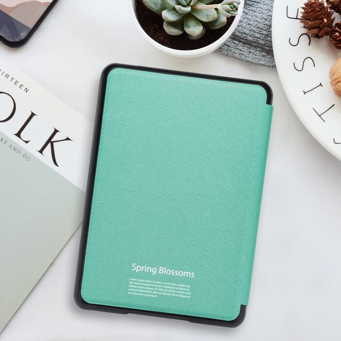 Чохол для Kindle 6' (11-го покоління) 2024/2022 (C2V2L3) з авто-вимиканням, PU шкіра, захисний чохол Löwenzahn (Мандала)