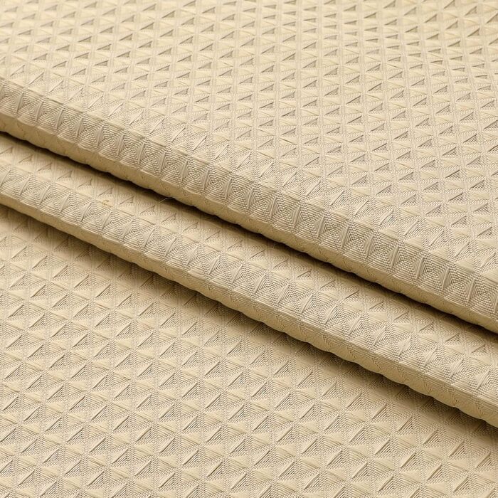 Драбина для душу велика, білий душовий завіс, вафельна текстура, тканина, міцний, готельна якість, для ванної кімнати, 183x244 см, водонепроникний, пральний, комплект (1 шт.)