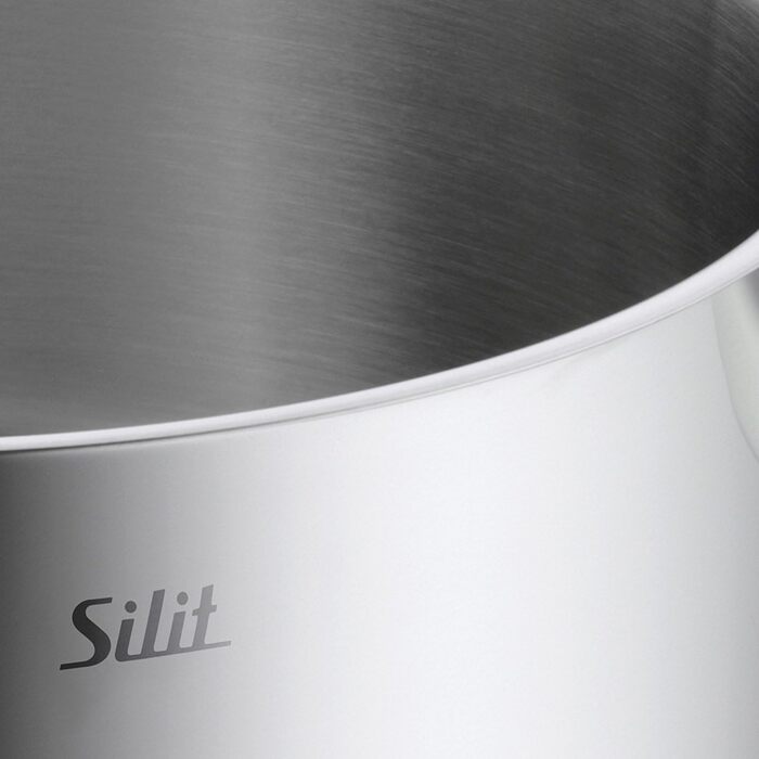 Silit Scalea 6-Piece Induction Cookware Set - Stainless Steel Pots and Pans with Glass Lids