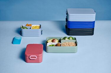 Mepal Bento Lunchbox Take A Break Large - Ланчбокс для обіду та перекусів 1500 мл, блакитний