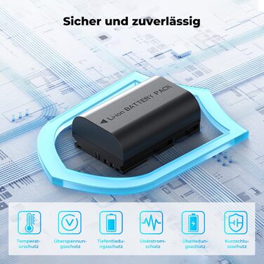 Акумулятор Canon LP-E6P (3 шт.) K&F Concept + Зарядний пристрій на 3 слоти, 2400mAh для Canon EOS R5, R6, R7, 5D Mark IV