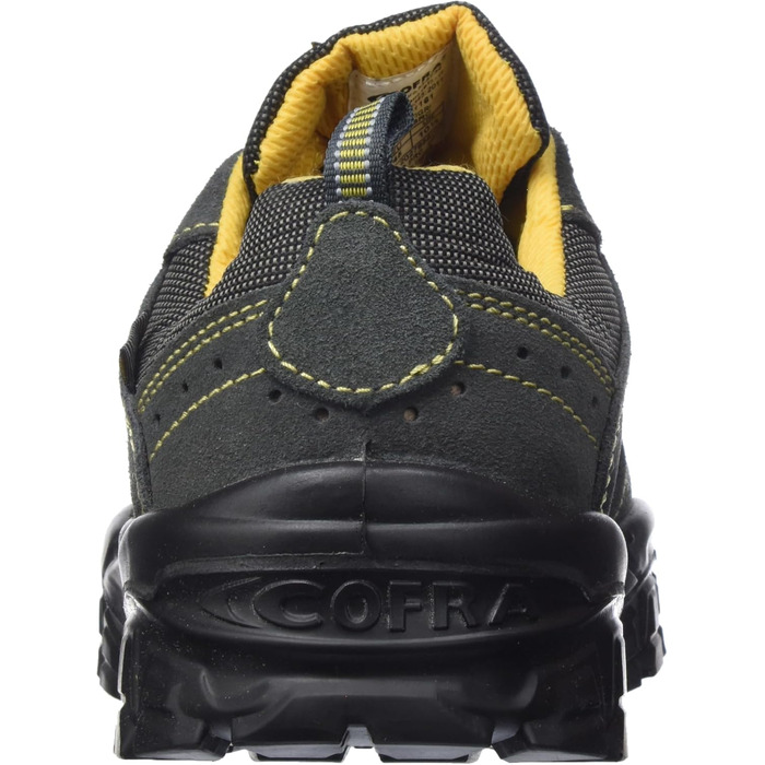 Робочі черевики Cofra NT090-000.W42 Tigri S1 P SRC, антрацит/жовтий, 42 (45 EU)